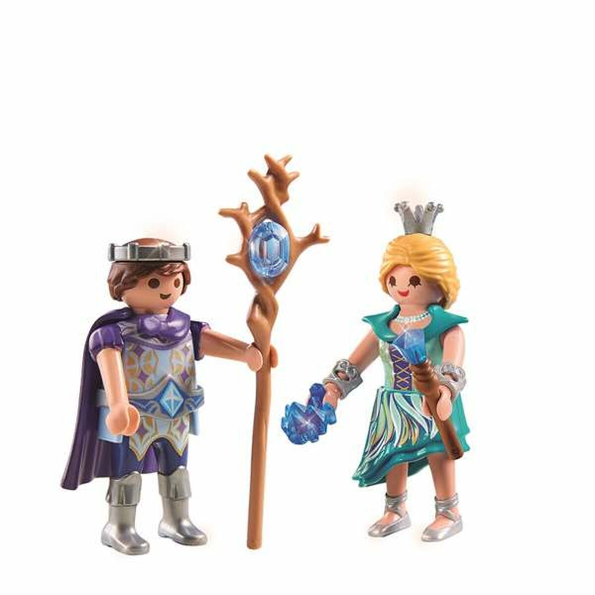 Actionfigurer Playmobil 71208 Prins Prinsessa 15 Delar Duo - 13