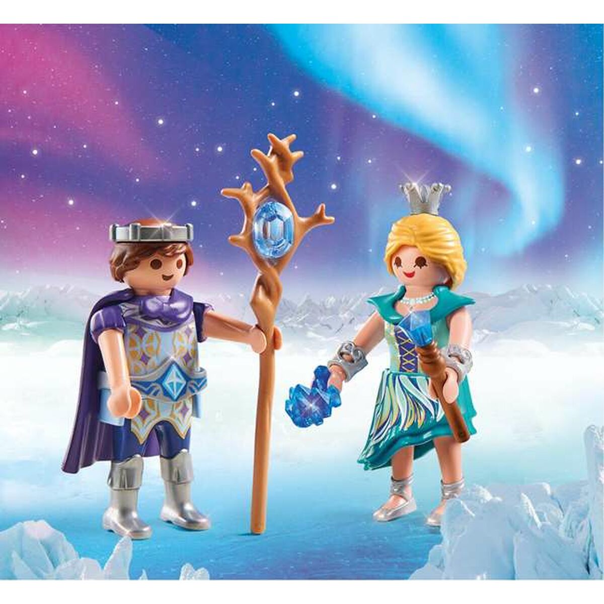 Actionfigurer Playmobil 71208 Prins Prinsessa 15 Delar Duo - 6