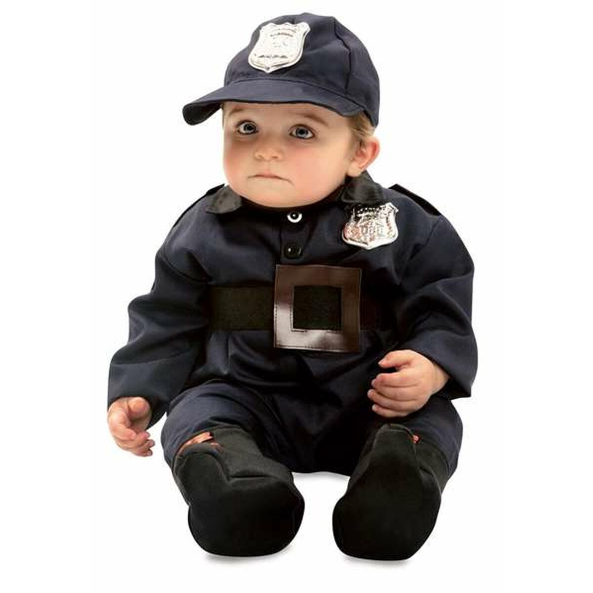 Maskeraddräkt för barn My Other Me Polis 1-2 år (2 Delar) - 4