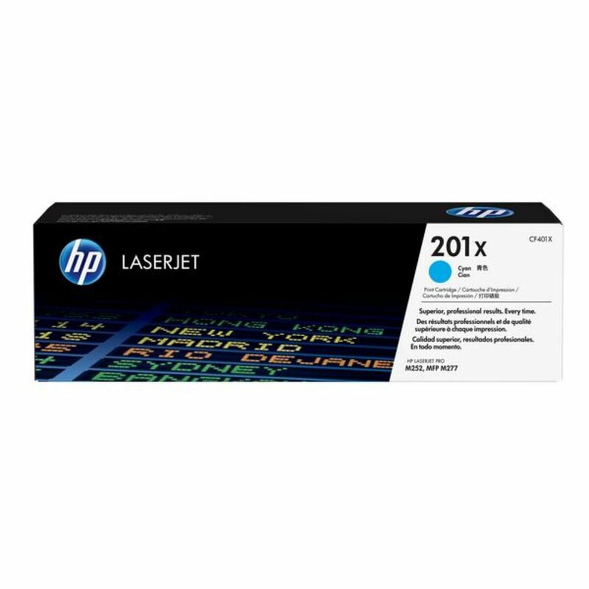 Toner HP CF401X Turkos - 4