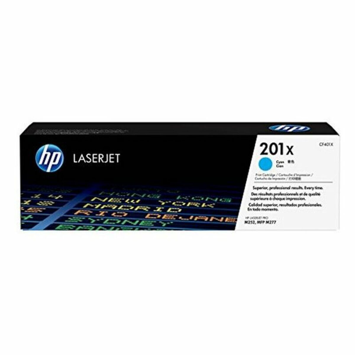 Toner HP CF401X Turkos - 3