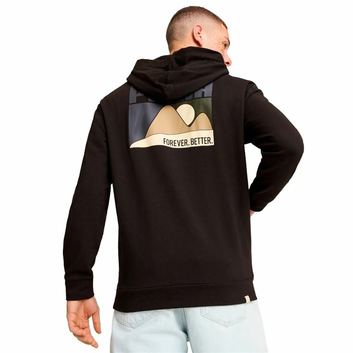 Tröja med huva Herr Puma Better Sportswear - 4