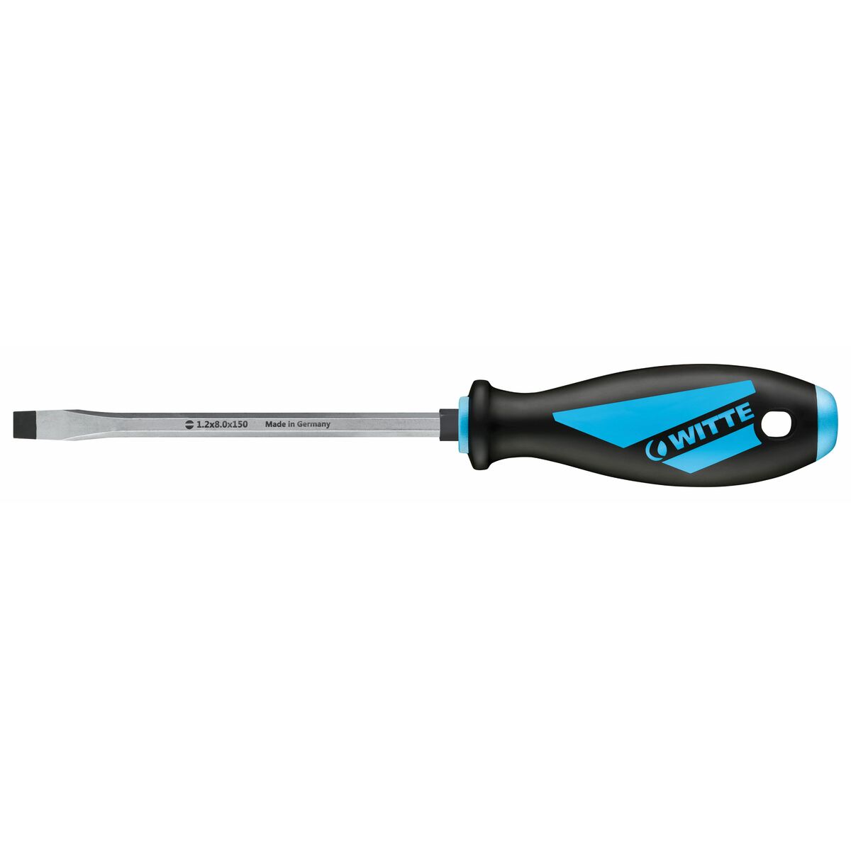 Skruvmejsel WITTE 10 mm Platt Platt spets 125 mm - 2