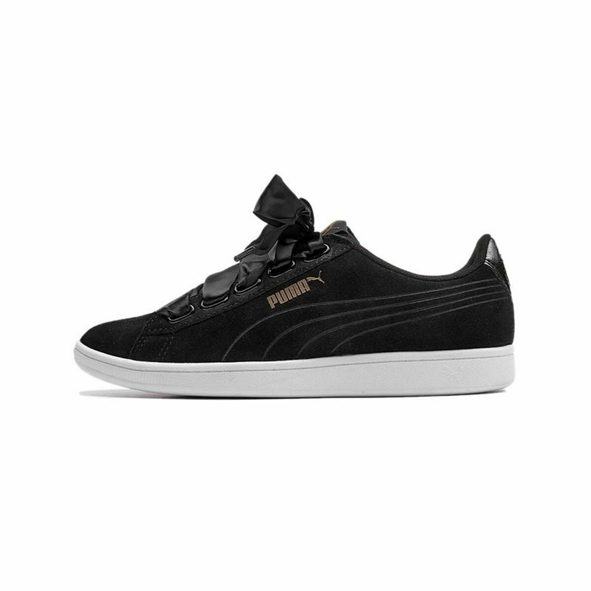 Gymnastiksko, Dam Puma Vikky Ribbon SD  Svart - 2
