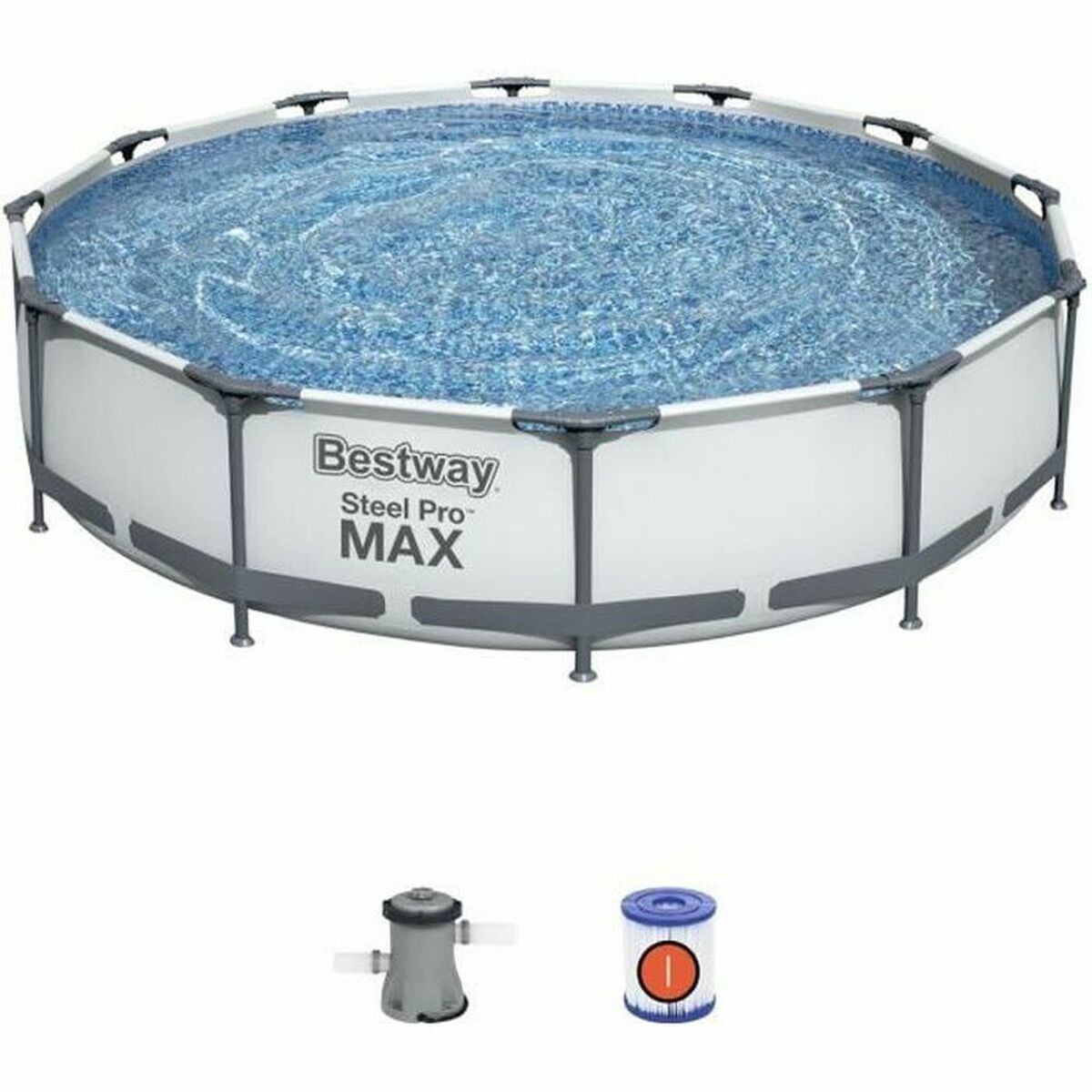 Bollhav Bestway Steel Pro Max 366 x 76 cm