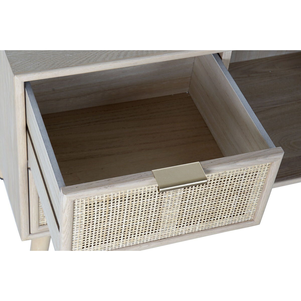 TV-möbler DKD Home Decor Multicolour Naturell Paulowniaträ Trä MDF 120 x 42 x 60 cm - 10