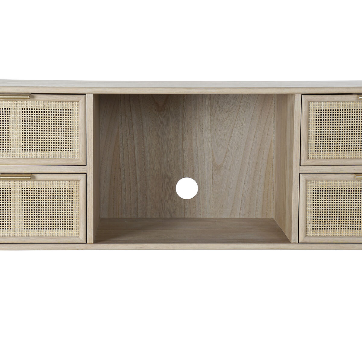 TV-möbler DKD Home Decor Multicolour Naturell Paulowniaträ Trä MDF 120 x 42 x 60 cm - 9
