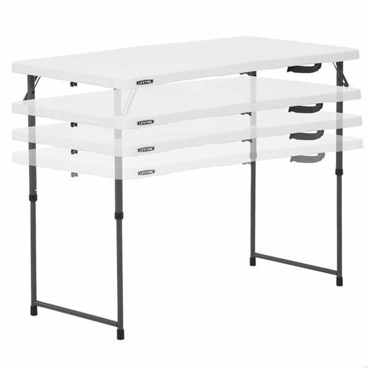 Fällbart sidobord med flera lägen Colorbaby 122 x 61 x 56 cm - 8