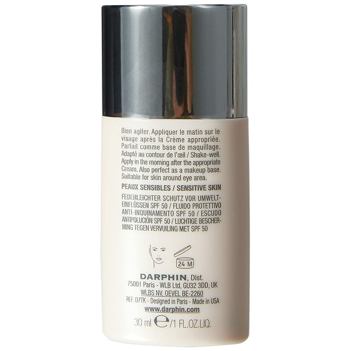 Ansiktssolkräm Darphin Intral Spf 50 30 ml - 3
