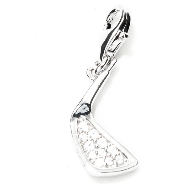 Dampärlor Xenox CHARM_GOLF2 Silvrig 1 cm