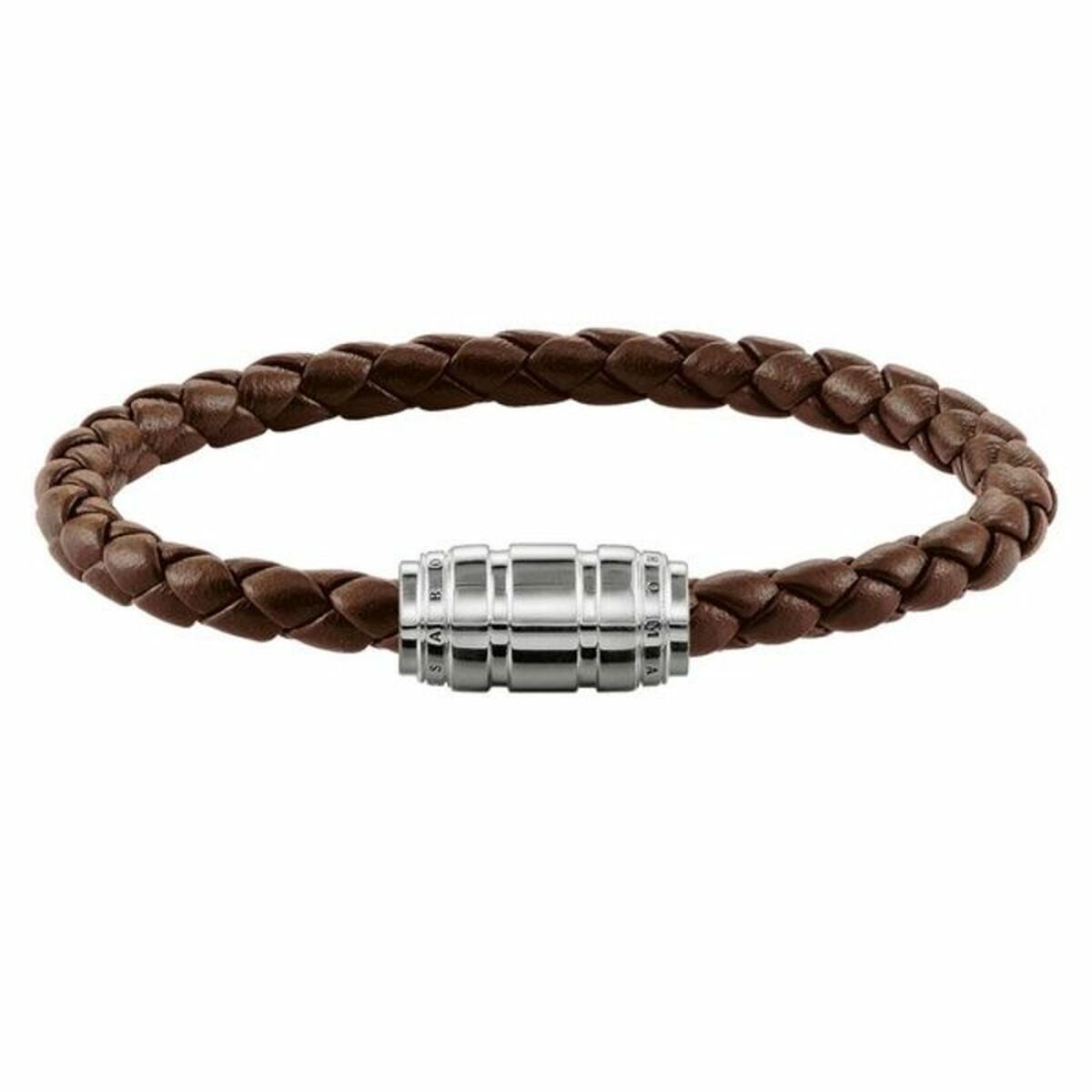 Unisexarmband Thomas Sabo UB0019-823-2 Silvrig Brun 18,5 cm 16,5 cm - 5