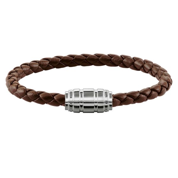 Unisexarmband Thomas Sabo UB0019-823-2 Silvrig Brun 18,5 cm 16,5 cm - 2