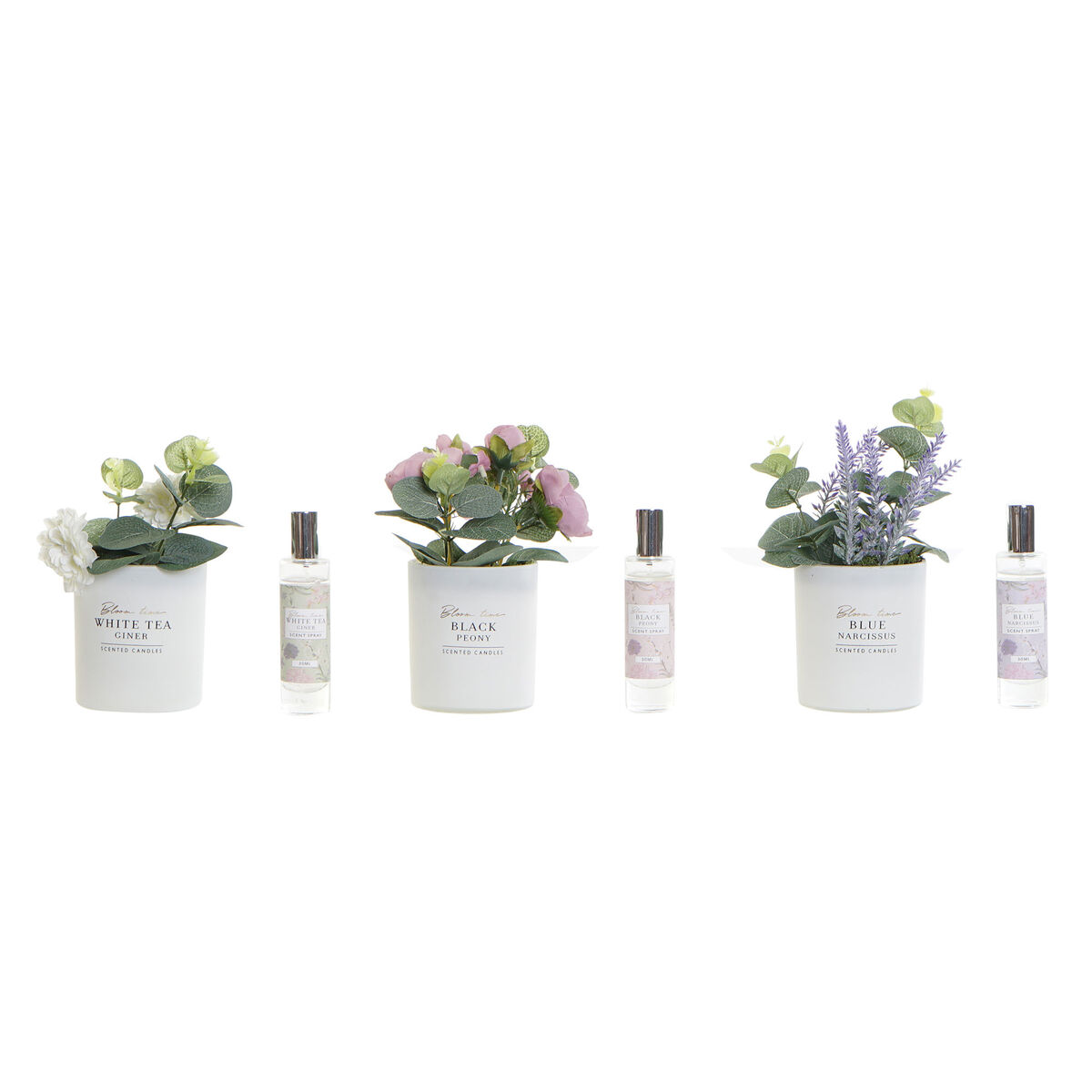 Luftrenare DKD Home Decor Shabby Chic (3 antal) (2 antal) - 8