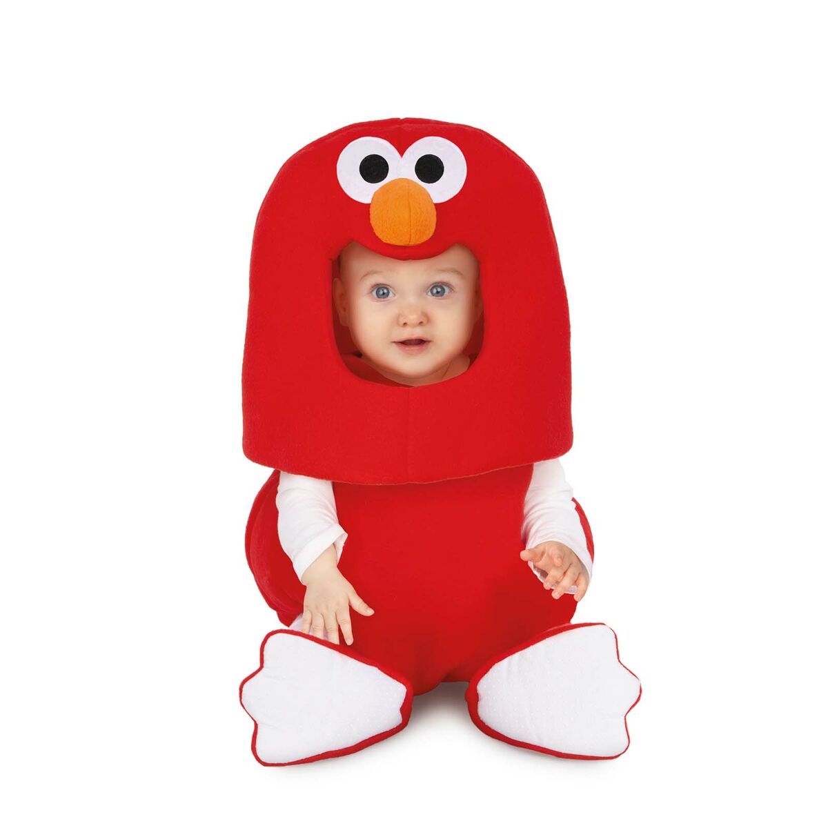 Maskeraddräkt bebis My Other Me Elmo Sesame Street Röd (3 Delar)