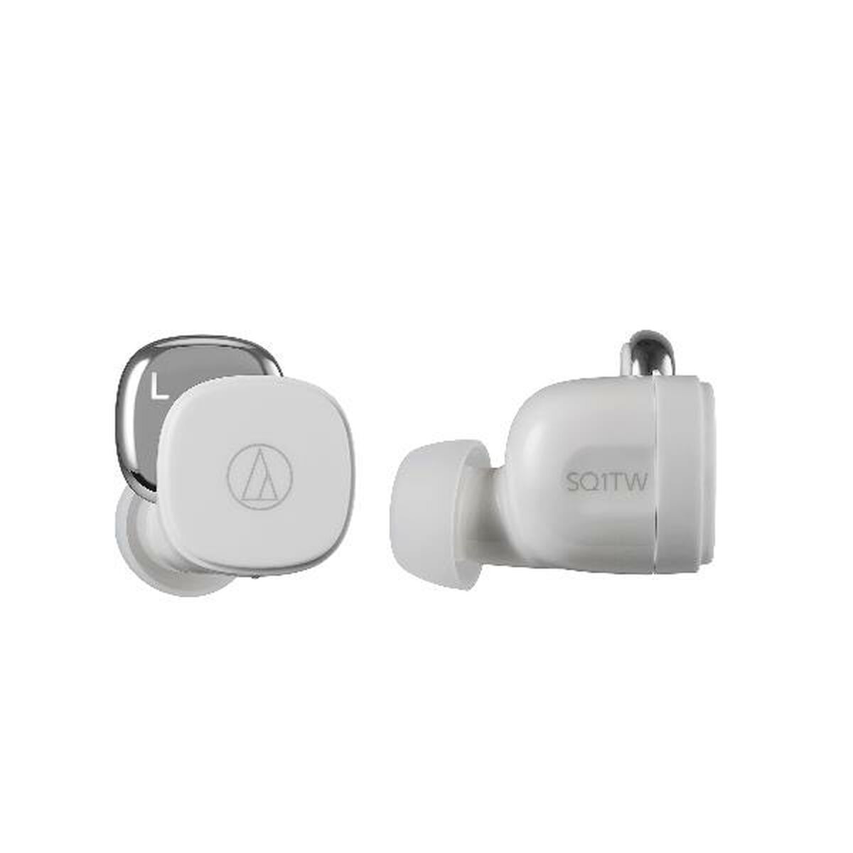 Ear Bluetooth hörlurar Audio-Technica Iberia ATH-SQ1TWWH Vit