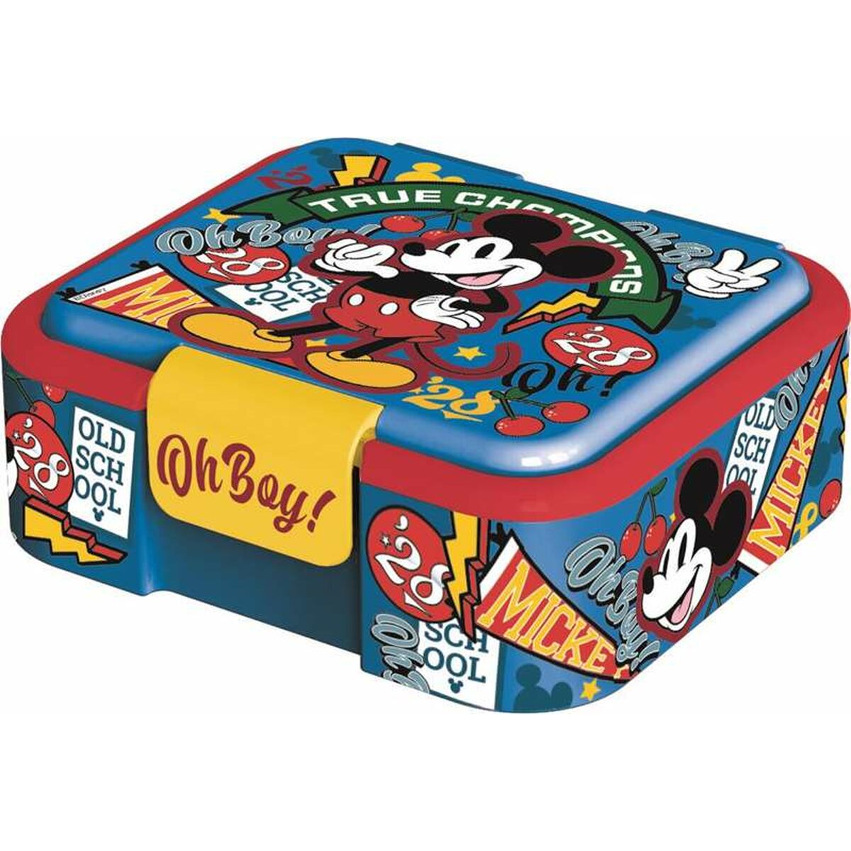 Smörgåslåda Mickey Mouse True Champions 18 x 16 x 6,5 cm