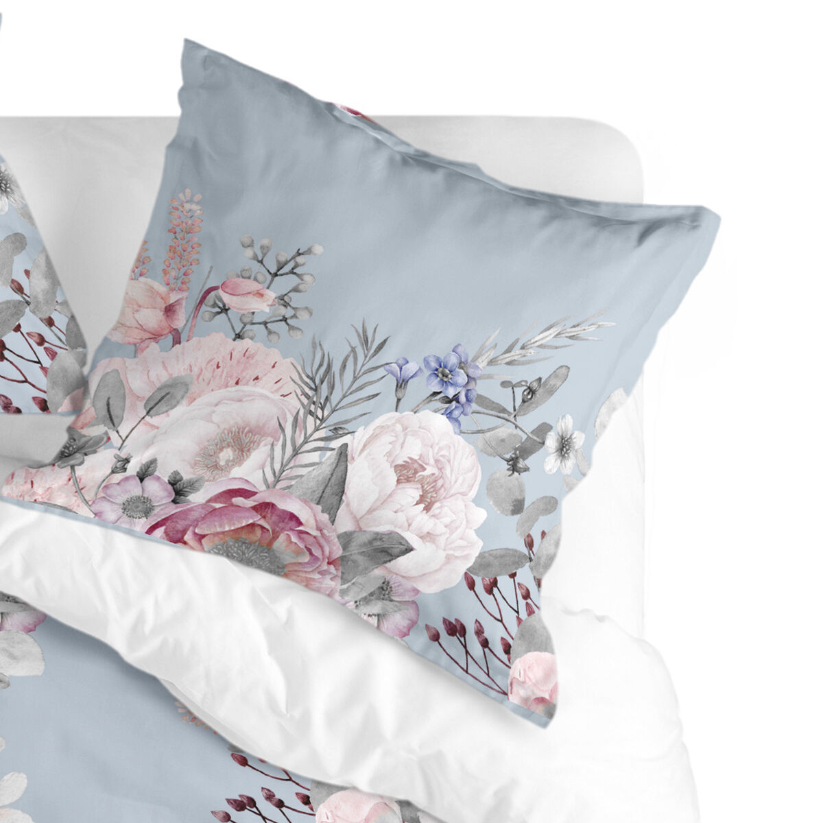 Örngott HappyFriday Soft bouquet Multicolour 60 x 60 cm - 6