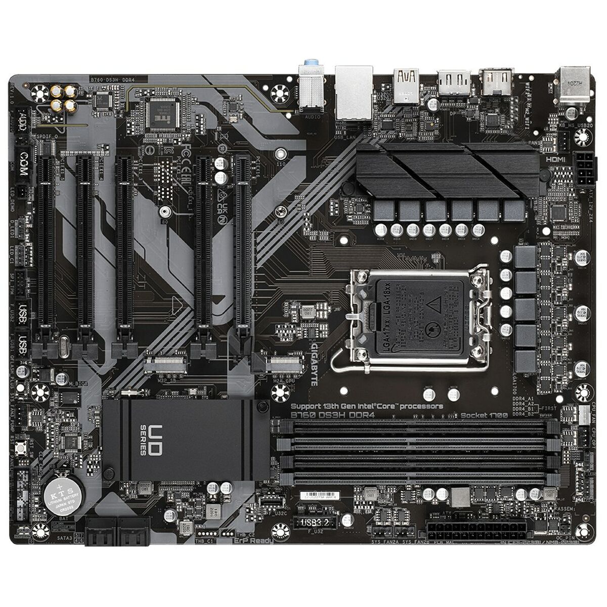 Moderkort Gigabyte B760 DS3H DDR4 LGA 1700 Intel B760 - 4