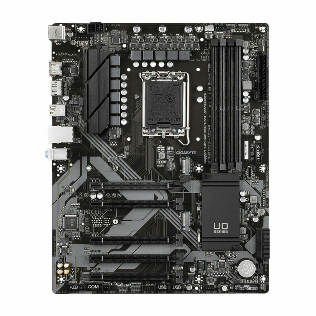 Moderkort Gigabyte B760 DS3H DDR4 LGA 1700 Intel B760