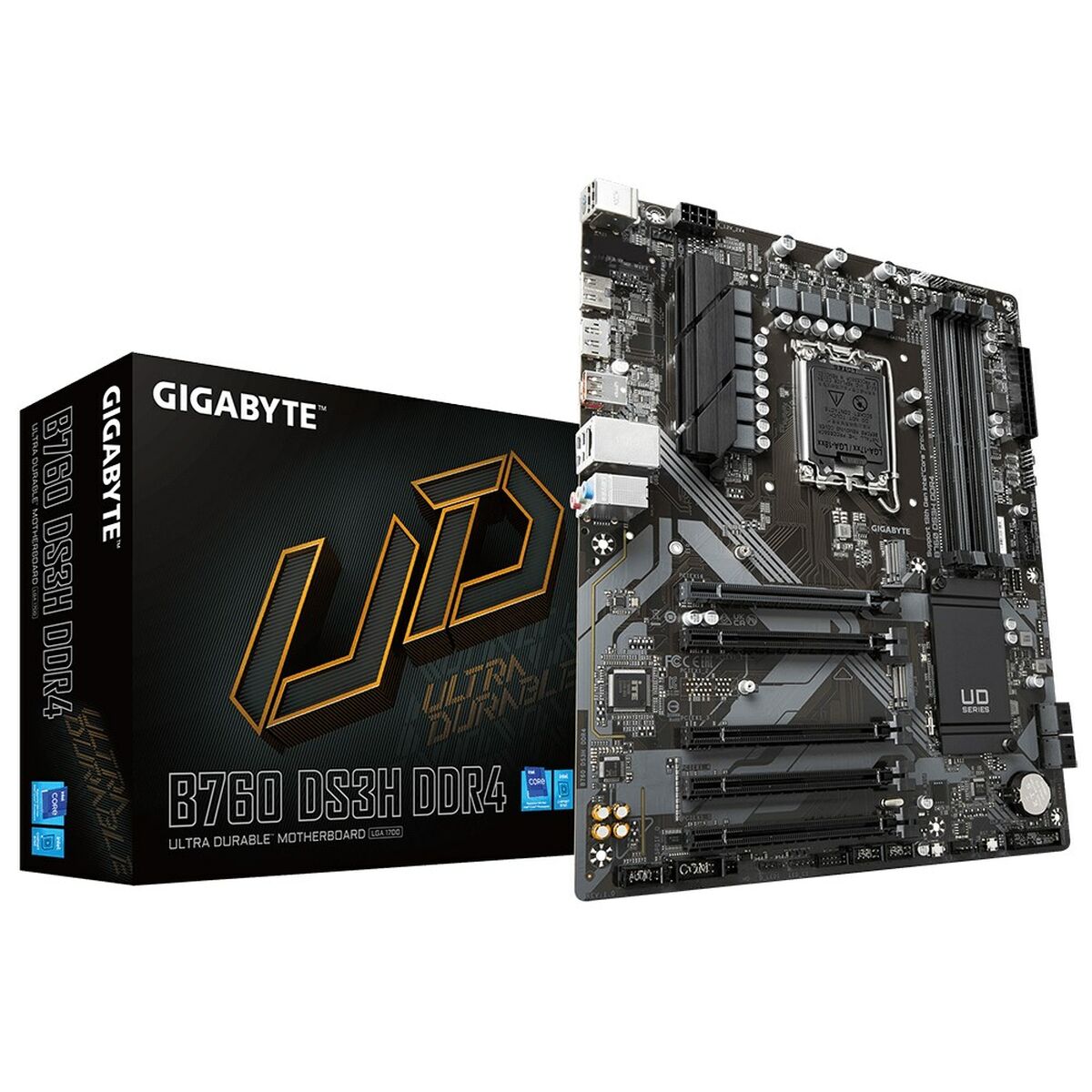 Moderkort Gigabyte B760 DS3H DDR4 LGA 1700 Intel B760 - 6