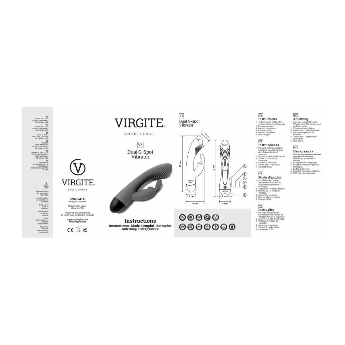G-spotvibrator Virgite Rosa - 2