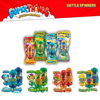Actionfigur SuperThings Battle Spinners 15,3 x 7 x 24,5 cm