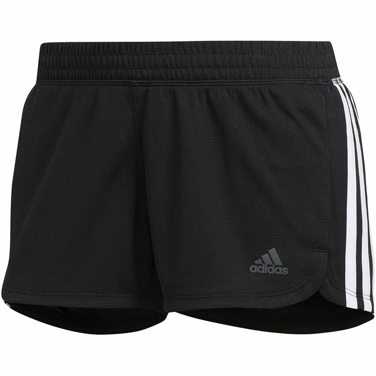 Sportshorts för män Adidas Pacer 3 Svart - 3