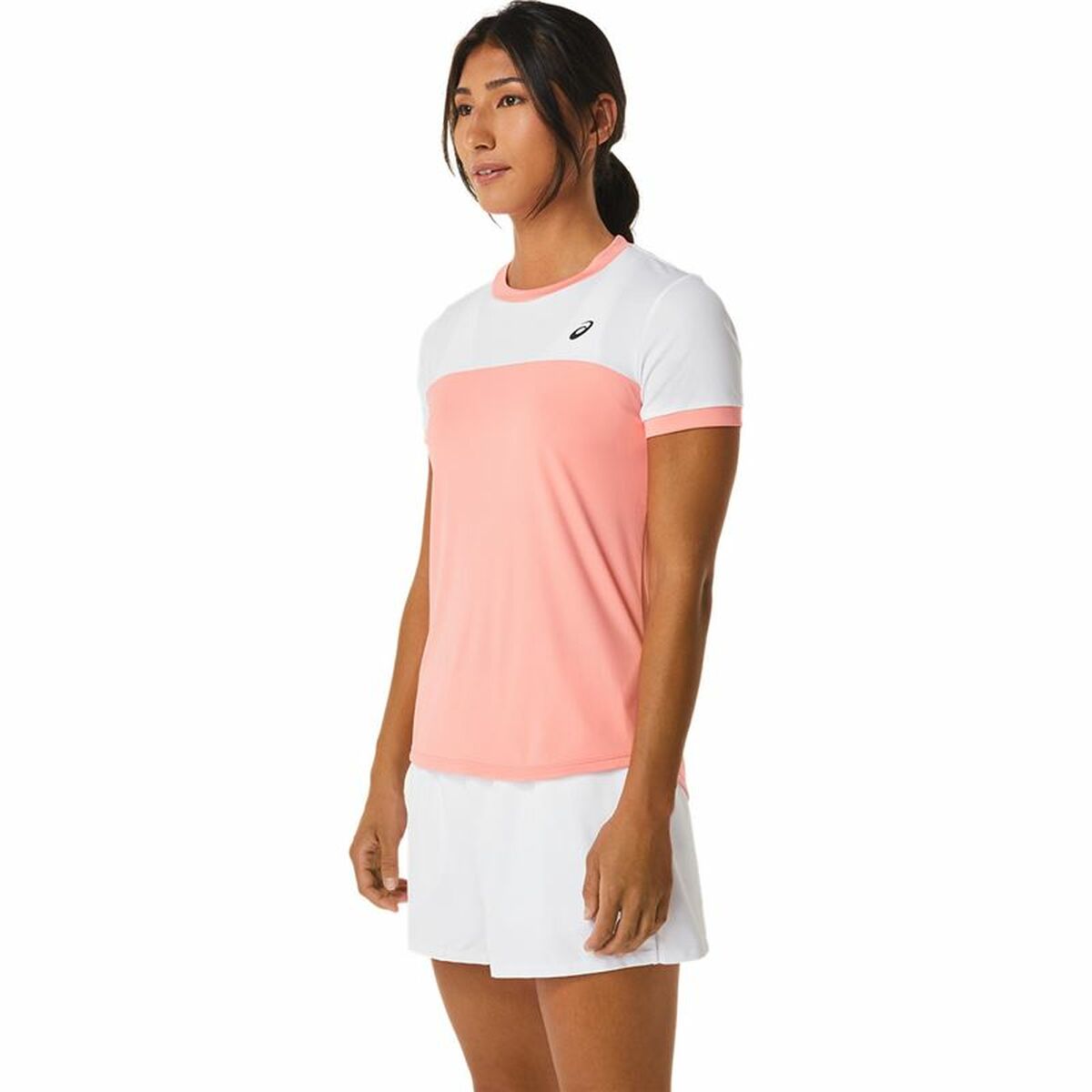 Sporttröja med ärmar Asics Court Rosa Tennis - 3