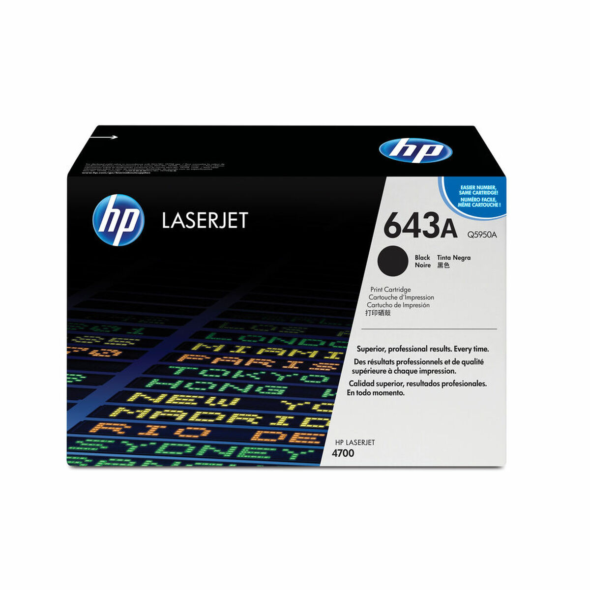 Toner HP 643A Svart Inte