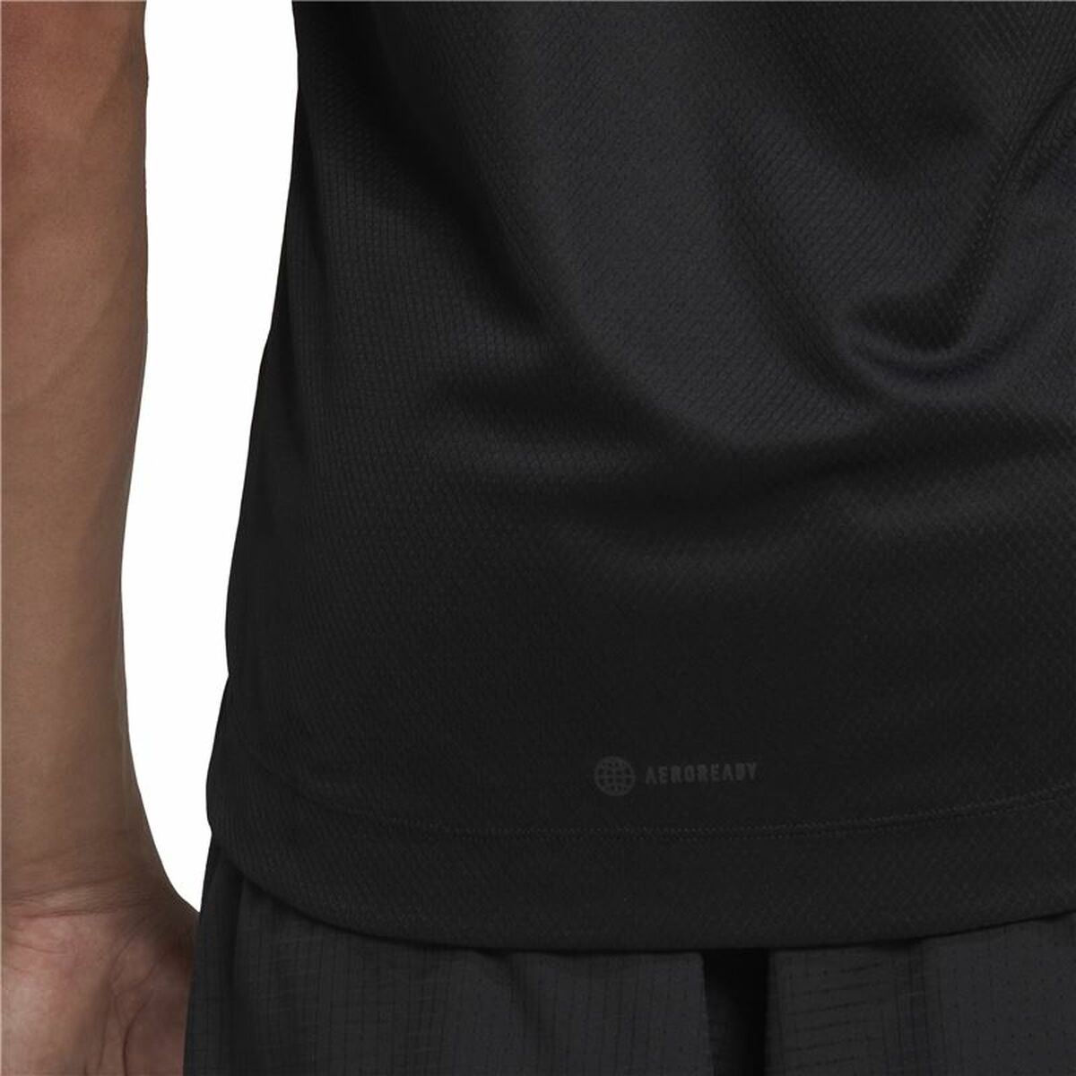 Ärmlös sporttröja Herr Adidas HIIT Spin Training Svart - 4