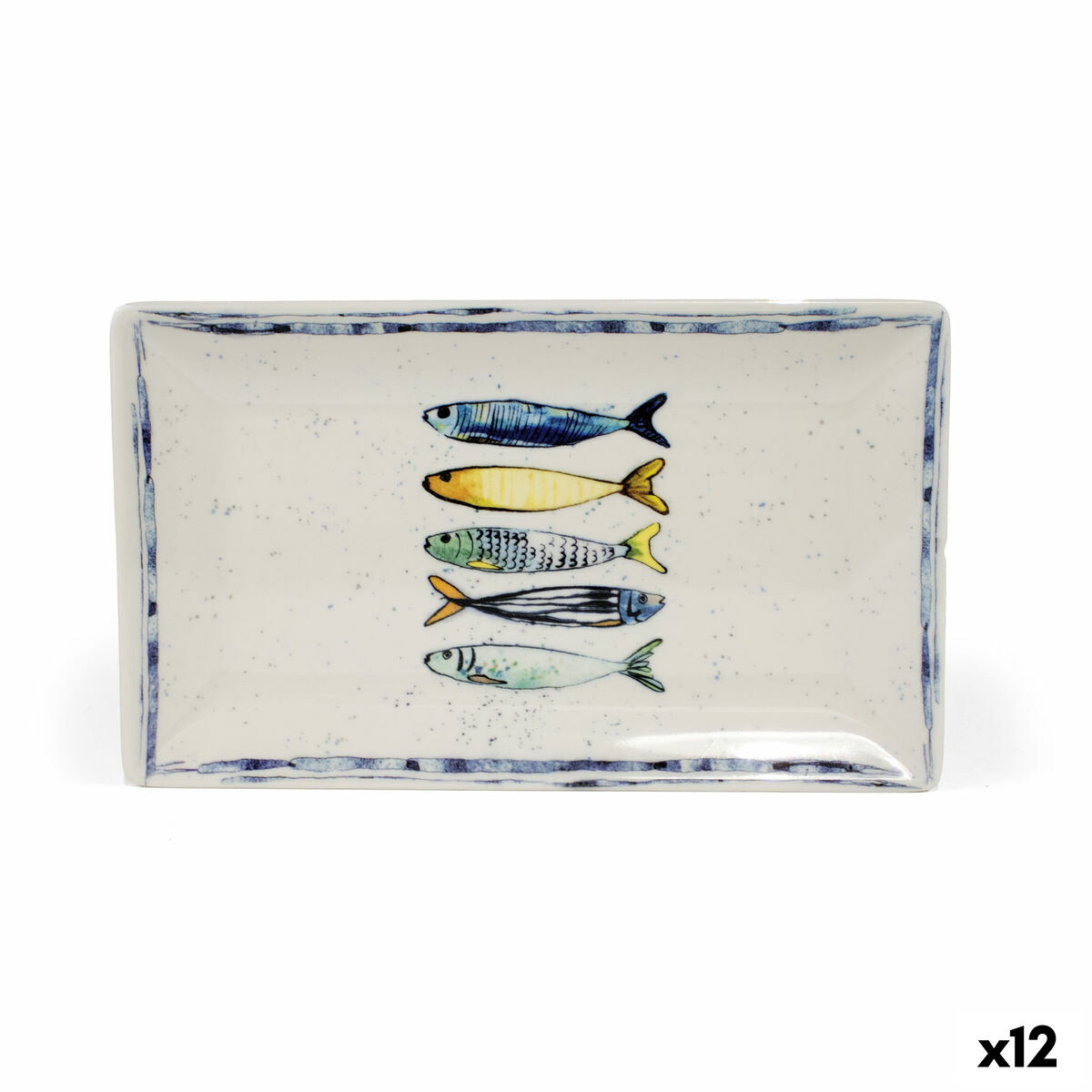 Bricka La Mediterránea 25 x 15 x 2 cm (12 antal)