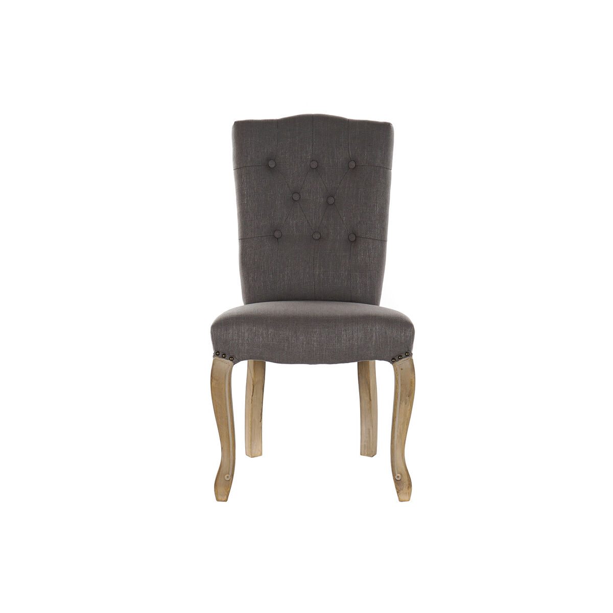 Matsalsstol DKD Home Decor 52 x 53 x 103 cm Mörkgrå - 6