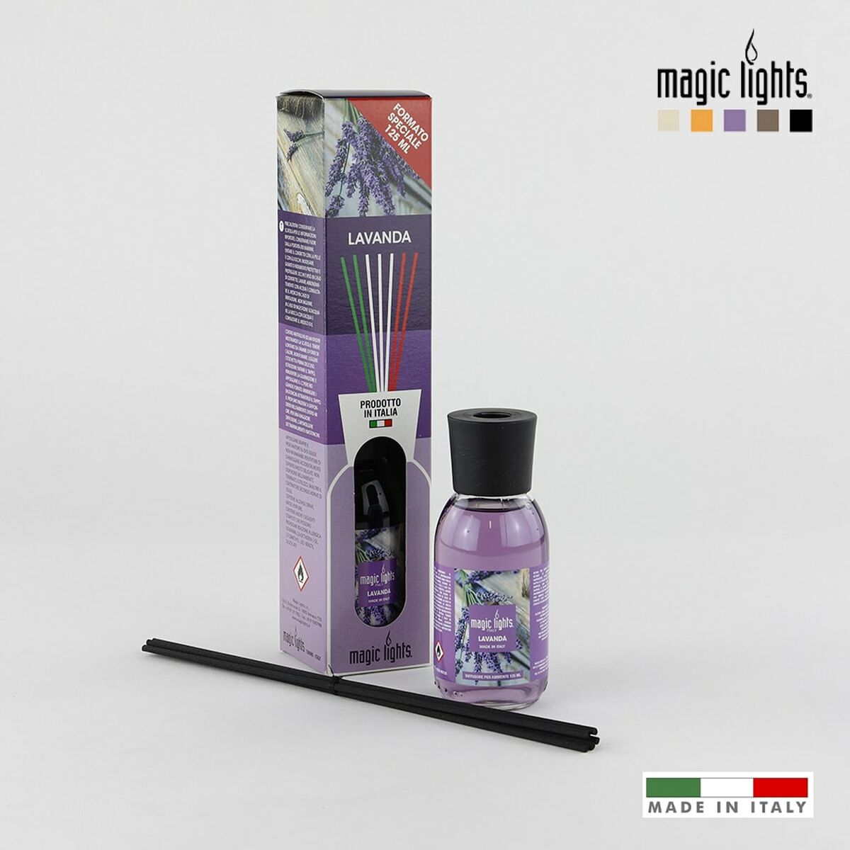 Parfympinnar Magic Lights Lavendel (125 ml) - 2