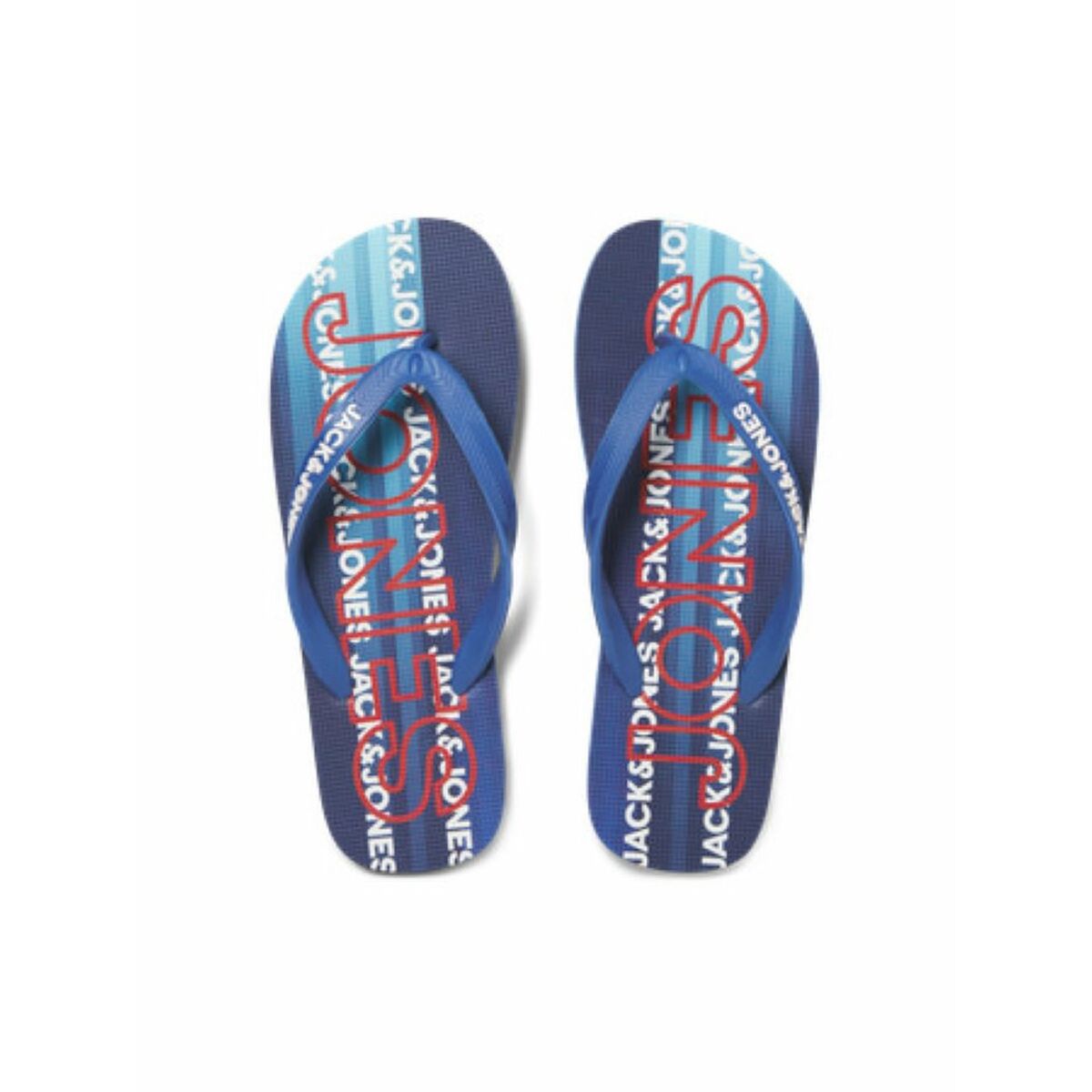 Strandtofflor för män Jack & Jones JFWLOGO 2.0 FLIP FLOP 12251259 Blå