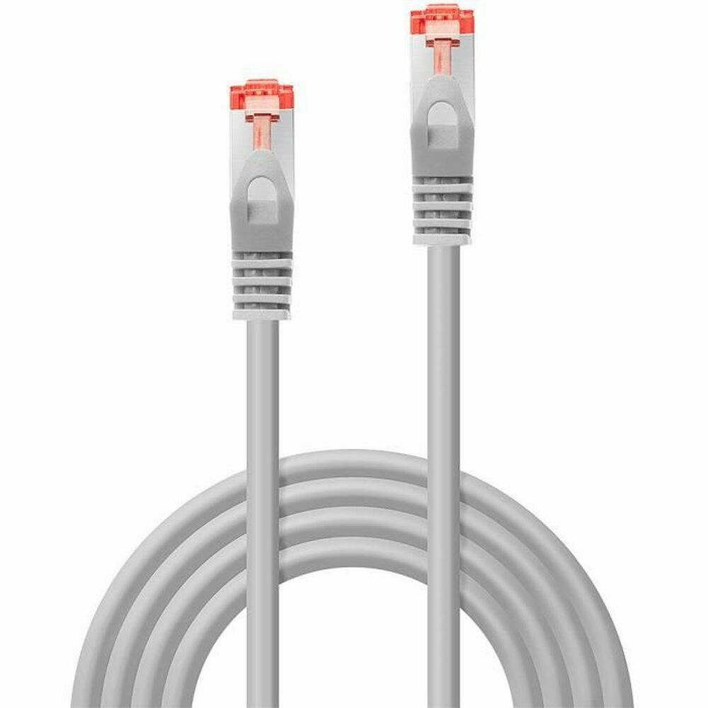 Nätkabel FTP Styv Kategori 6 LINDY Cat.6 S/FTP 1m Grå 1 m (1 antal)