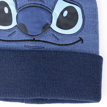 Barnmössa Stitch Blå (One size)