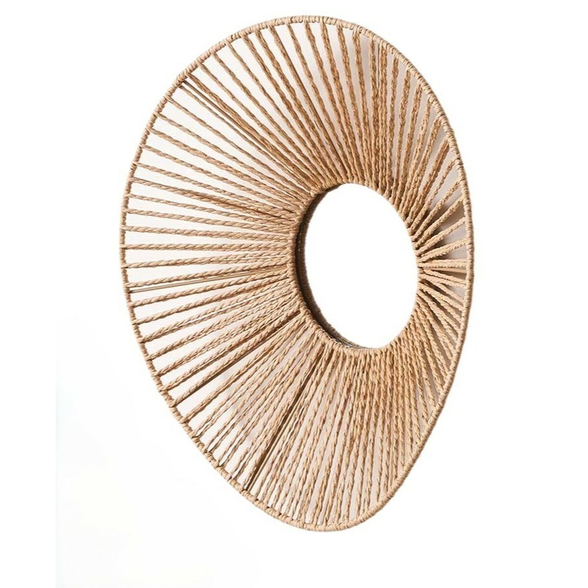 Väggspegel Gift Decor Naturell Avlång 43 x 13,5 x 38 cm (4 antal) - 3