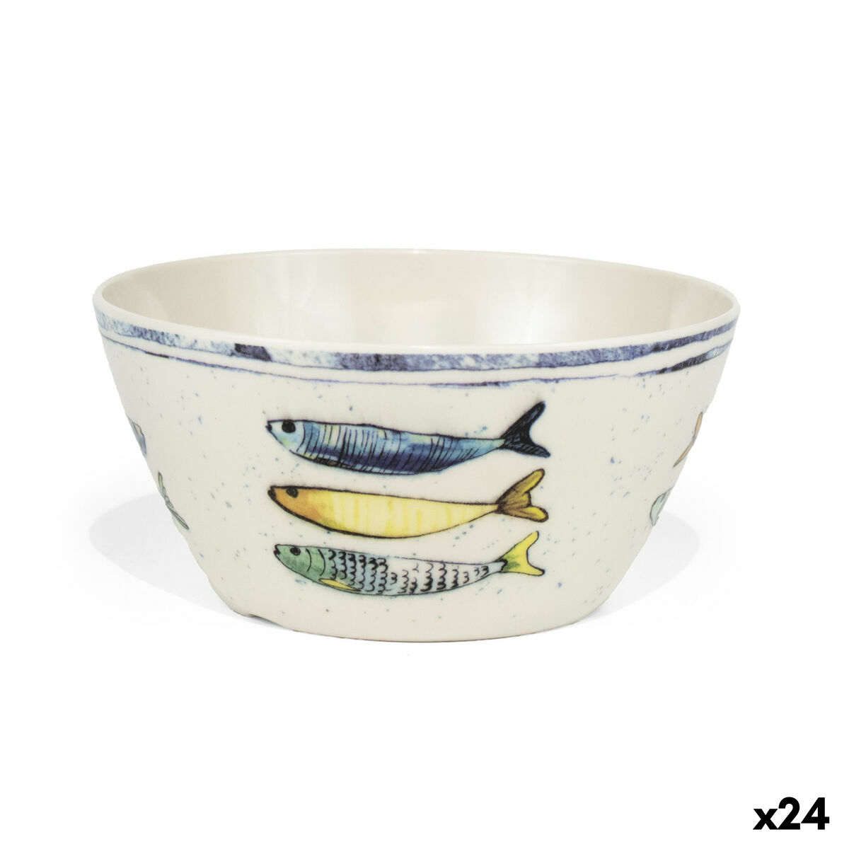 Skål La Mediterránea Peixe 15 x 8 cm (24 antal)