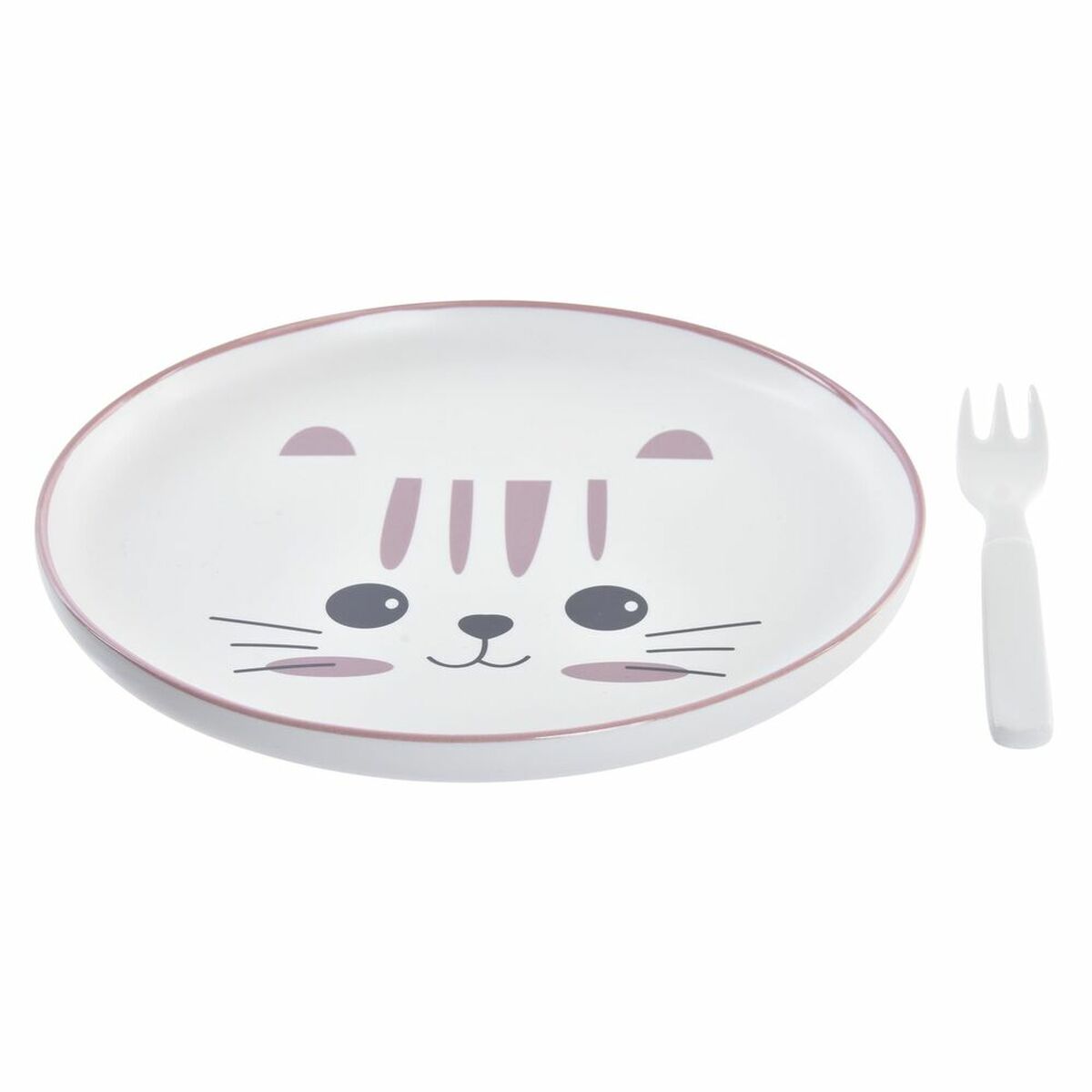 Matset för barn DKD Home Decor Katt - 4