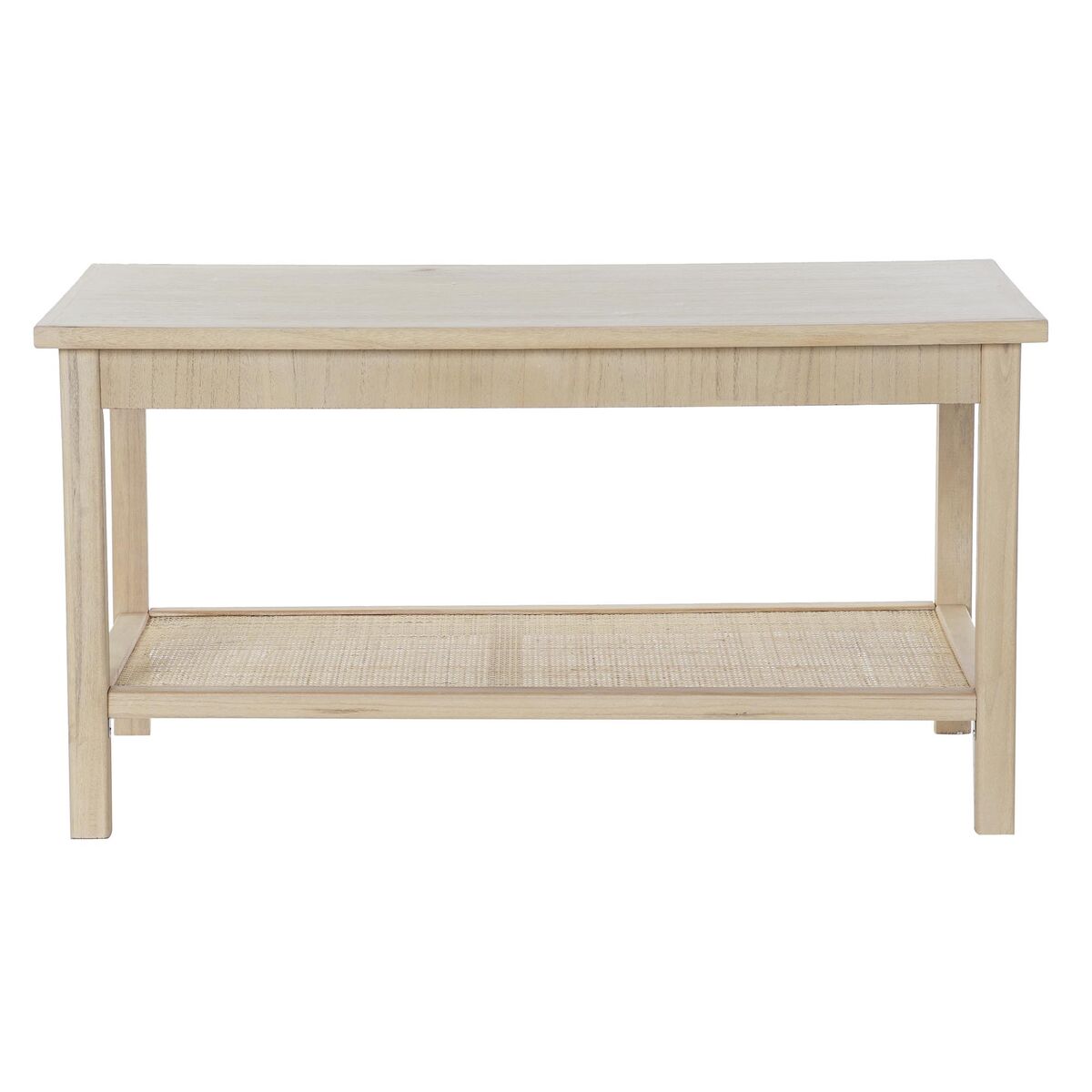 Soffbord DKD Home Decor 90 x 50 x 46 cm Naturell Aluminium Trä MDF - 4