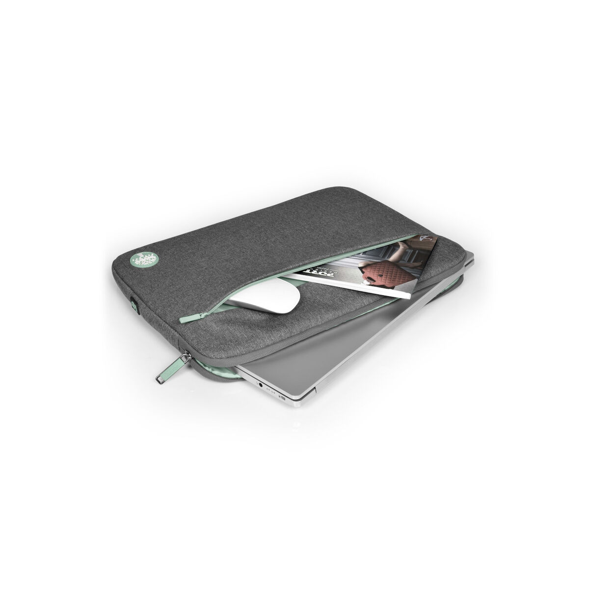 Laptopfodral Port Designs YOSEMITE Eco Grå Svartvit 15,6" - 2