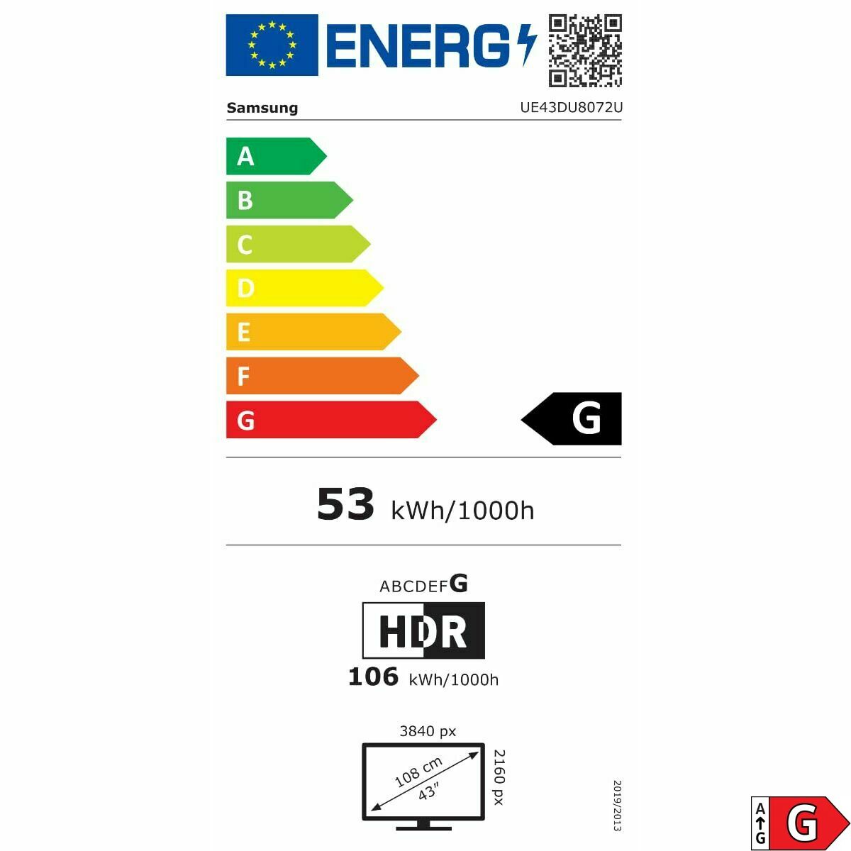 Smart TV Samsung UE43DU8072UXXH 43" 4K Ultra HD LED HDR - 2