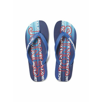 Strandtofflor för män Jack & Jones JFWLOGO 2.0 FLIP FLOP 12251259 Blå