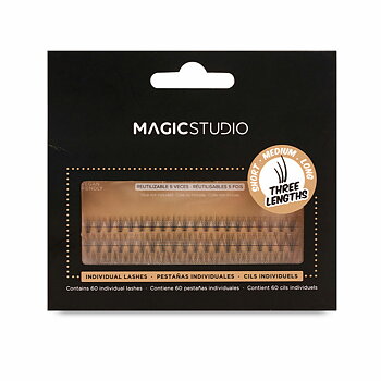 Set med falska ögonfransar Magic Studio Mink Individuell (60 antal)
