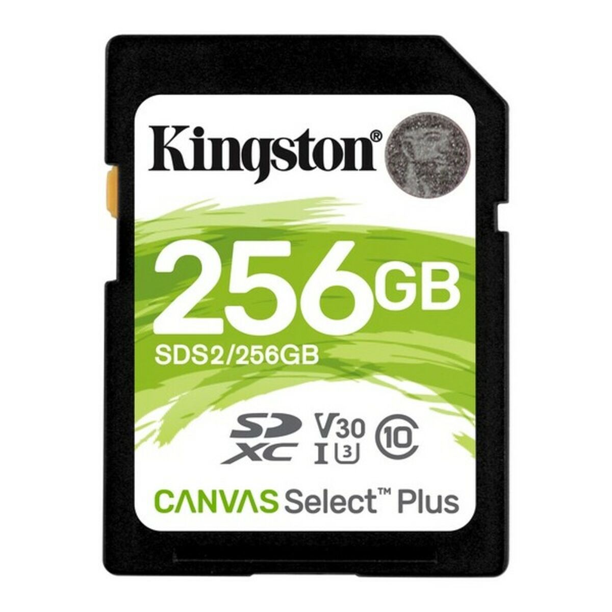 SD Minneskort Kingston Canvas Select Plus Svart 256 GB - 3