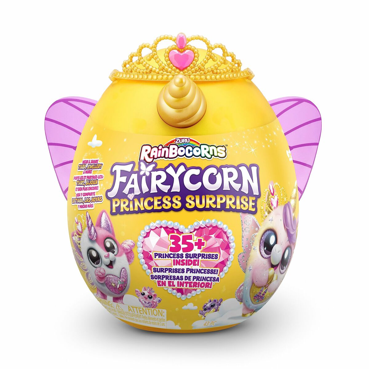 Överraskningsägg Bizak Rainbocorns Fairycorn Dodatki Överraskningsägg