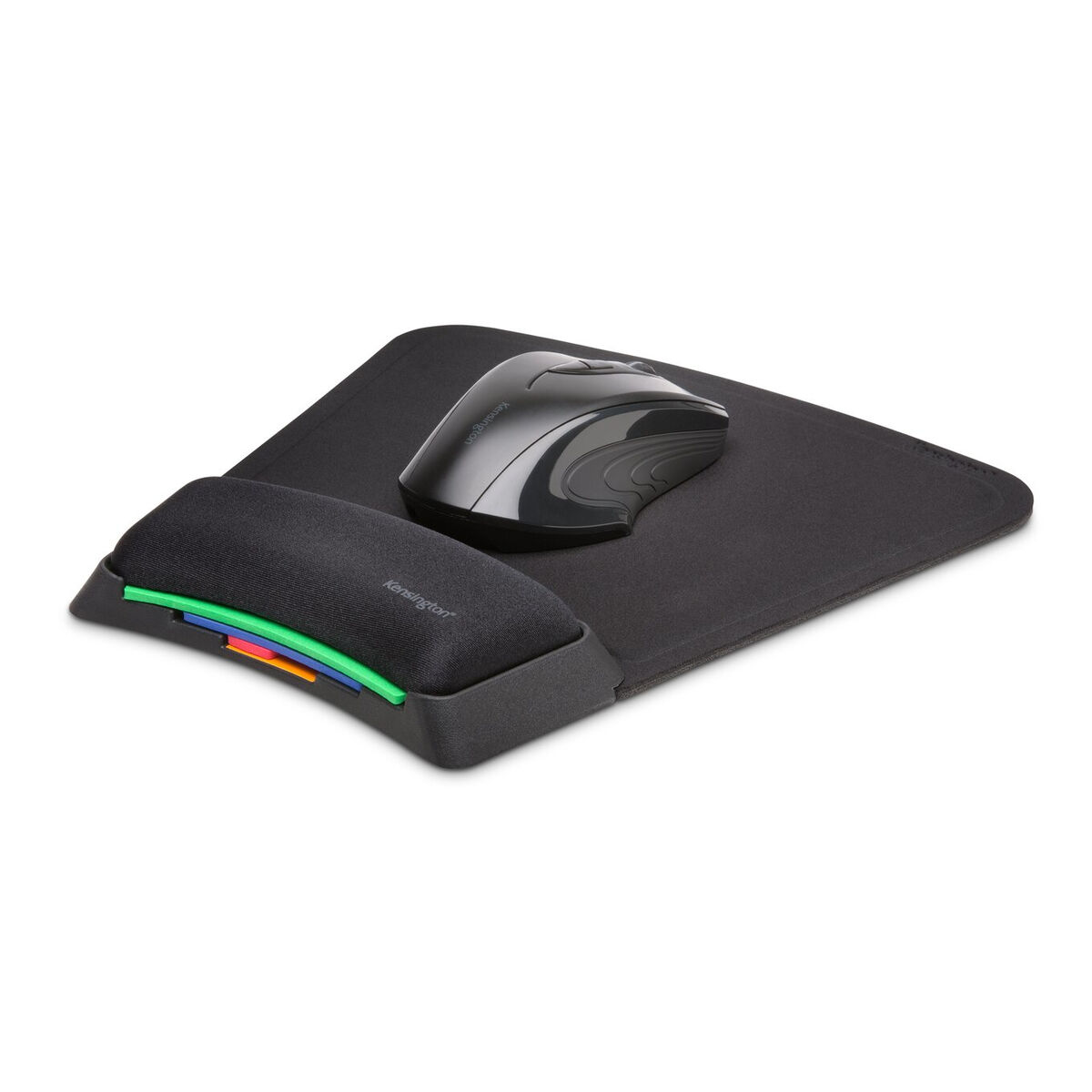 Halkfri matta Kensington SmartFit Svart - 3