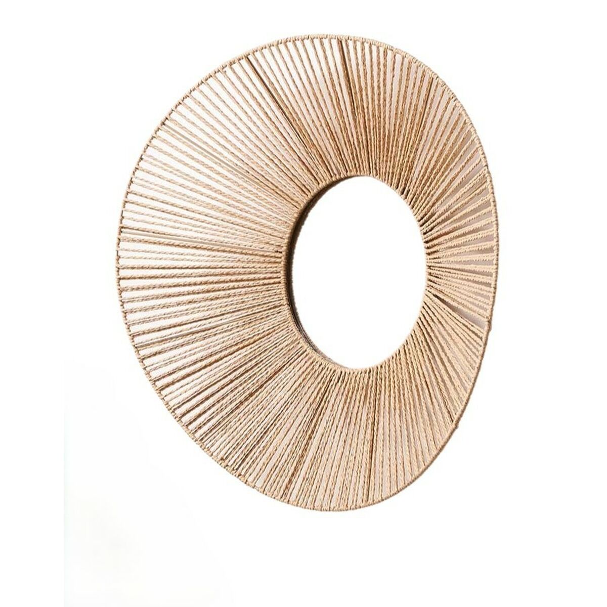 Väggspegel Gift Decor Naturell Avlång 62 x 15 x 57 cm (4 antal) - 2