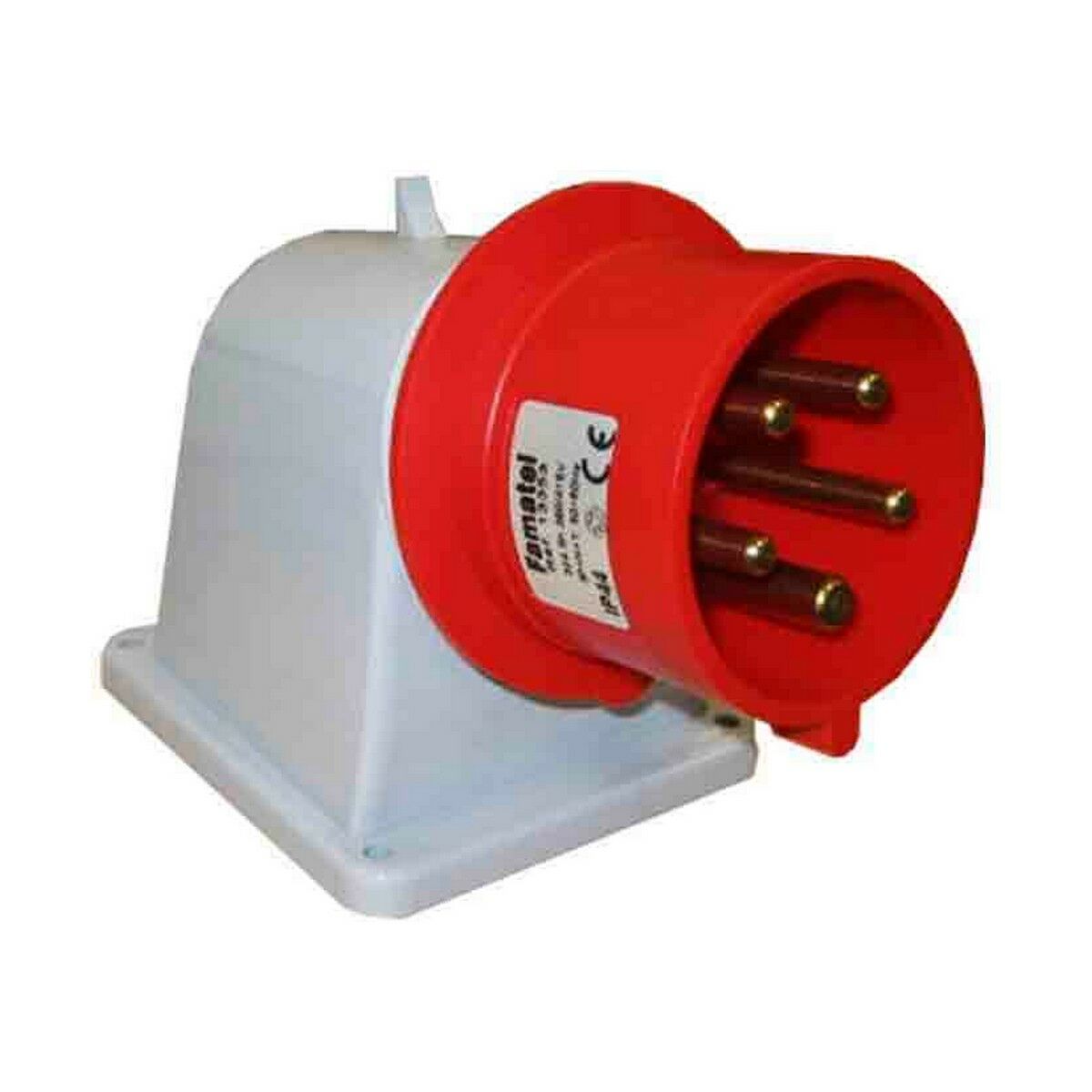 Stiftplugg Solera 935154 Vit Röd CETAC - 2