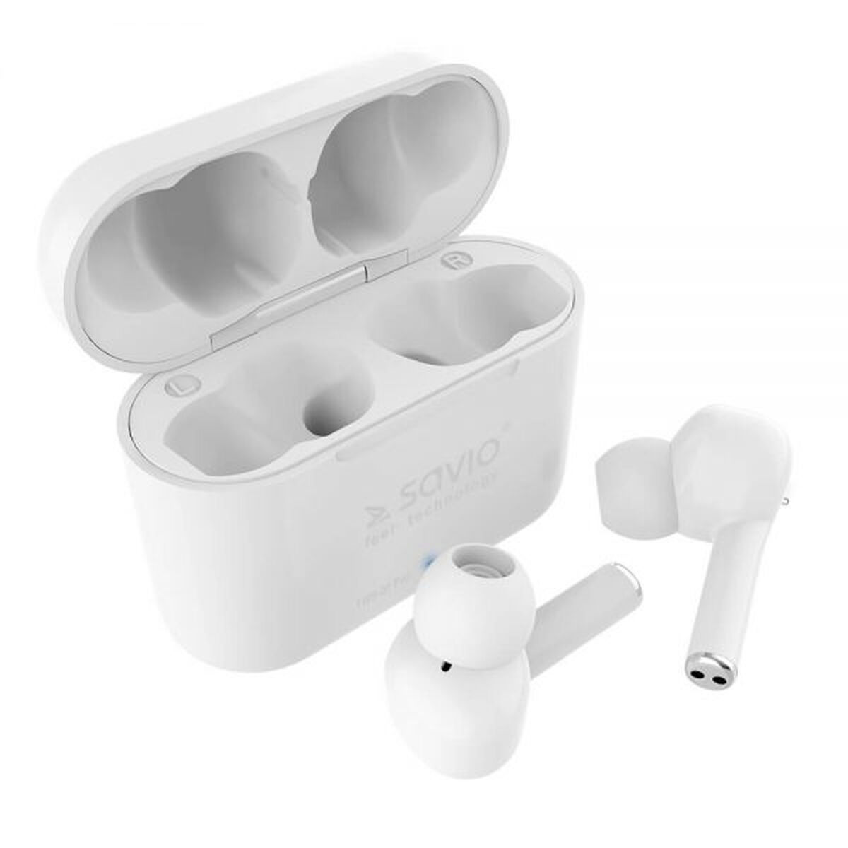 Ear Bluetooth hörlurar Savio TWS-07 PRO Vit - 3